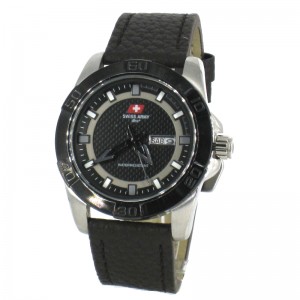 Swiss Army SA 5102M Silver Dark Brown Grey